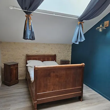 Maison En Pierres 6 A 8 Personnes Proche Du Futuroscope 度假居 Yversay