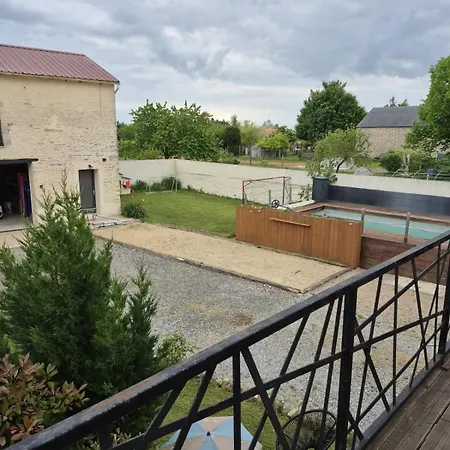 Maison En Pierres 6 A 8 Personnes Proche Du Futuroscope 度假居 Yversay